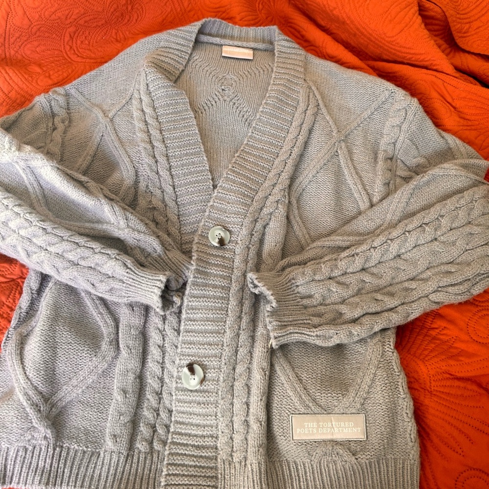 Taylor Swift TTPD cardigan